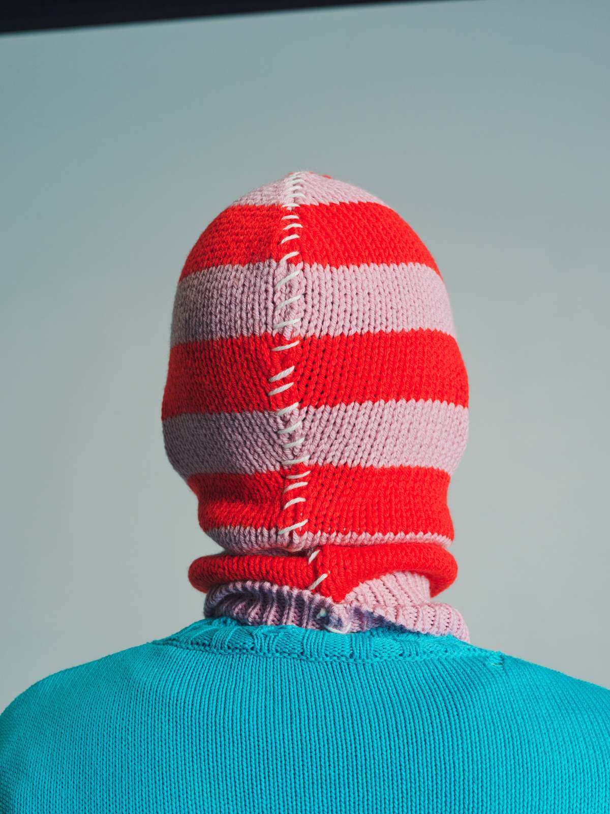 帽子 MASU MULTI STRIPE BALACLAVA(PINK) MASU(エムエーエスユー)のMULTI STRIPE BALACLAVA PINKの通販