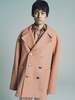 Lanvin Pink Clay Contrast Panel Peacoat - Brown - Thumbnail 1