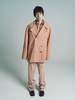 Lanvin Pink Clay Contrast Panel Peacoat - Brown - Thumbnail 5