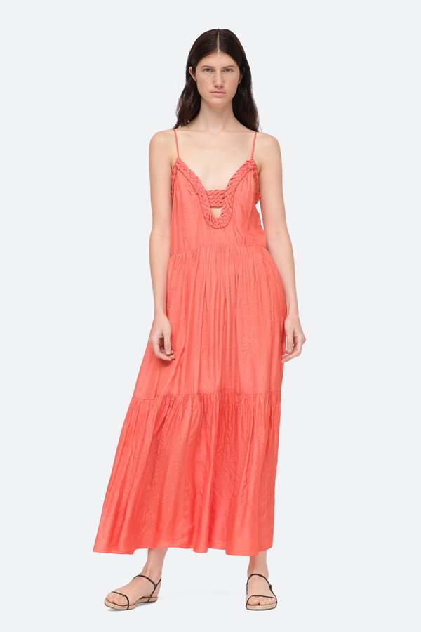 sea roberta silk maxi dress Sea NY Roberta Dress - Red