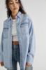 Levi's Dorsey Oversized Western Shirt - Indigo Stonewash - Thumbnail 2