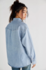 Levi's Dorsey Oversized Western Shirt - Indigo Stonewash - Thumbnail 3