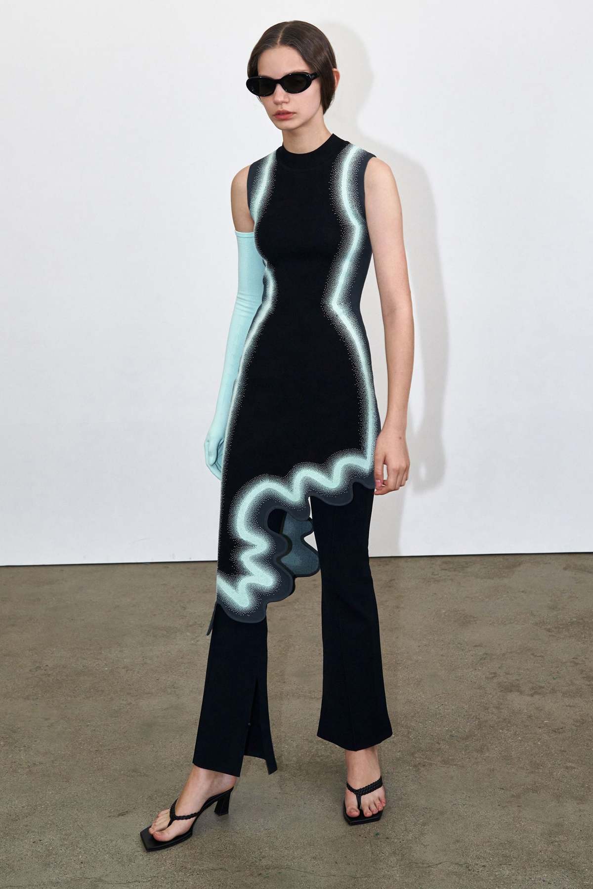 brooklyn wavy asymmetric sleeveless midi dress BROOKLYN WAVY ASYMMETRIC DRESS– PH5