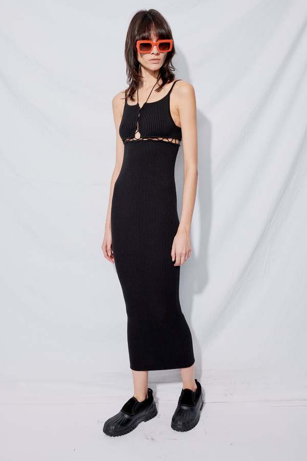 wynn hamlyn beaded dress Wynn Hamlyn Aubrey Maxi Dress