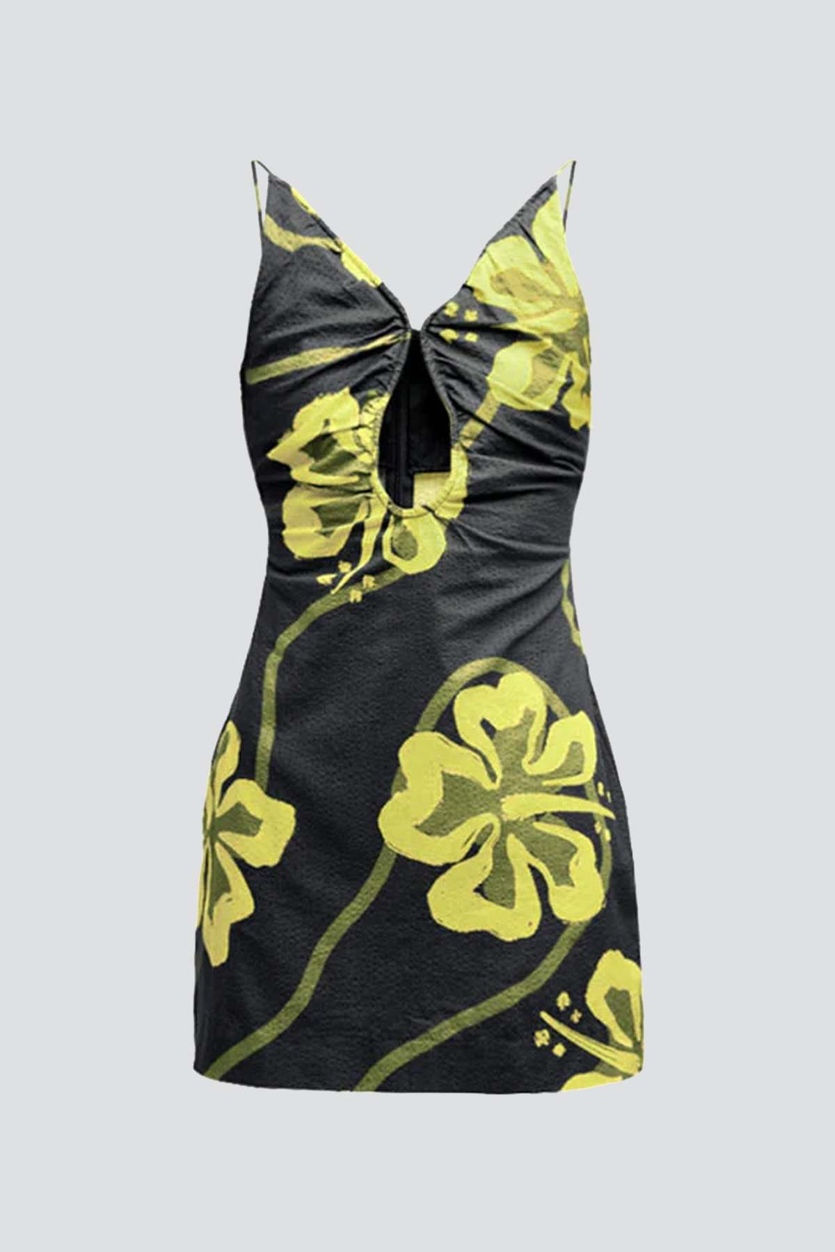 Wynn Hamlyn Zoe Seersucker Mini Dress - Image 6 of 7