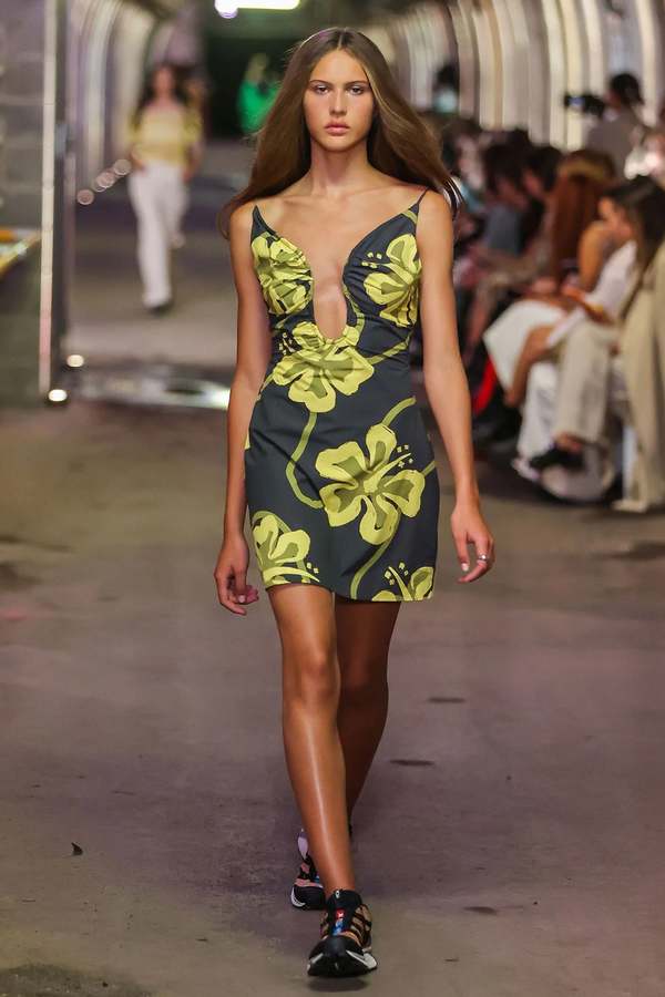 Wynn Hamlyn Zoe Seersucker Mini Dress