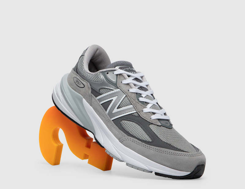 【ニューバランス】★New Balance 990v6 Made in USA Grey★ New Balance MADE in USA 990v6 Men's Grey Running Shoes
