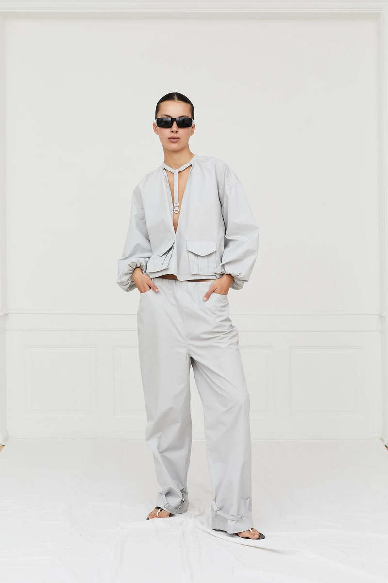 Saks Potts Kerry Top - Misty Grey Saks Potts Kerry Top - Misty Grey