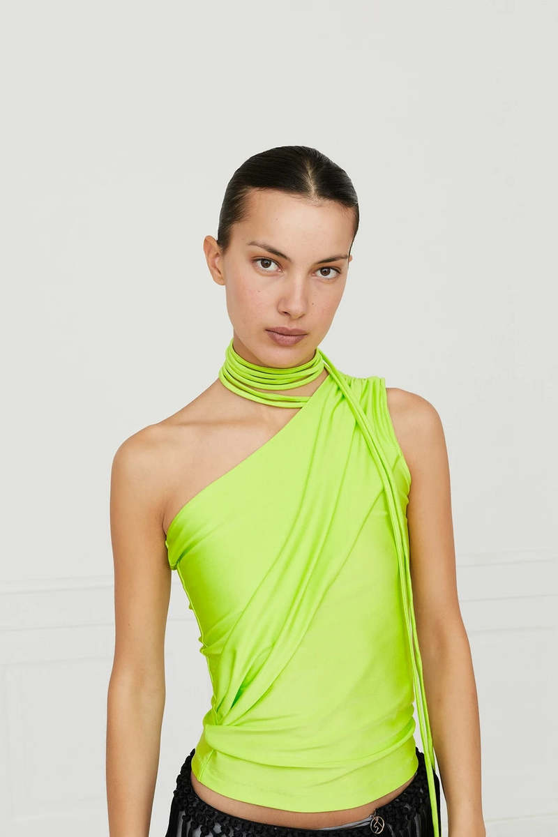 Saks Potts PhoebeTop - Neon Green
