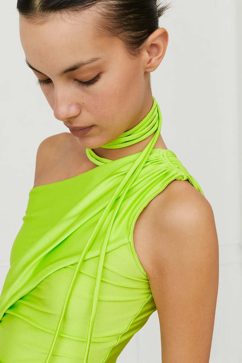 Saks Potts PhoebeTop - Neon Green
