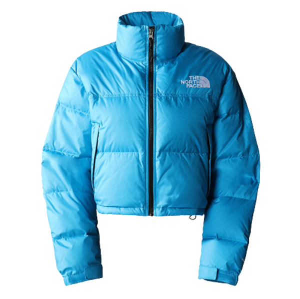 THE NORTH FACE Nuptse Short Jacket Acoustic Blue Garmentory