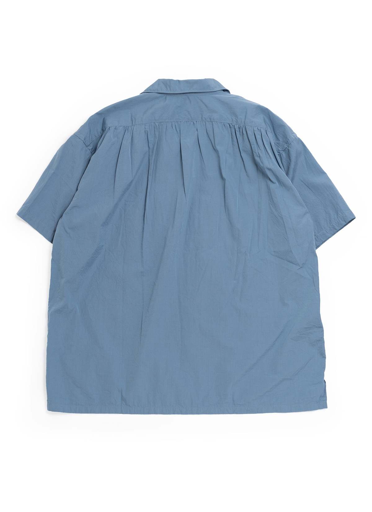 トップス PHIGVEL MADRAS BACK GATHERING SS SHIRT PHIGVEL - MADRAS BACK GATHERING SS SHIRT ⁡ 特徴的な衿型や