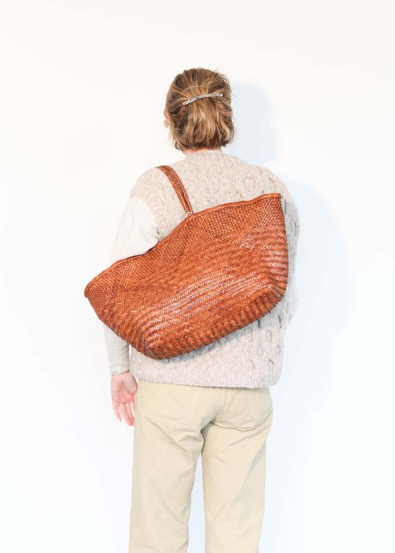 Dragon Diffusion Arcot Basket Bag - Tan | Garmentory