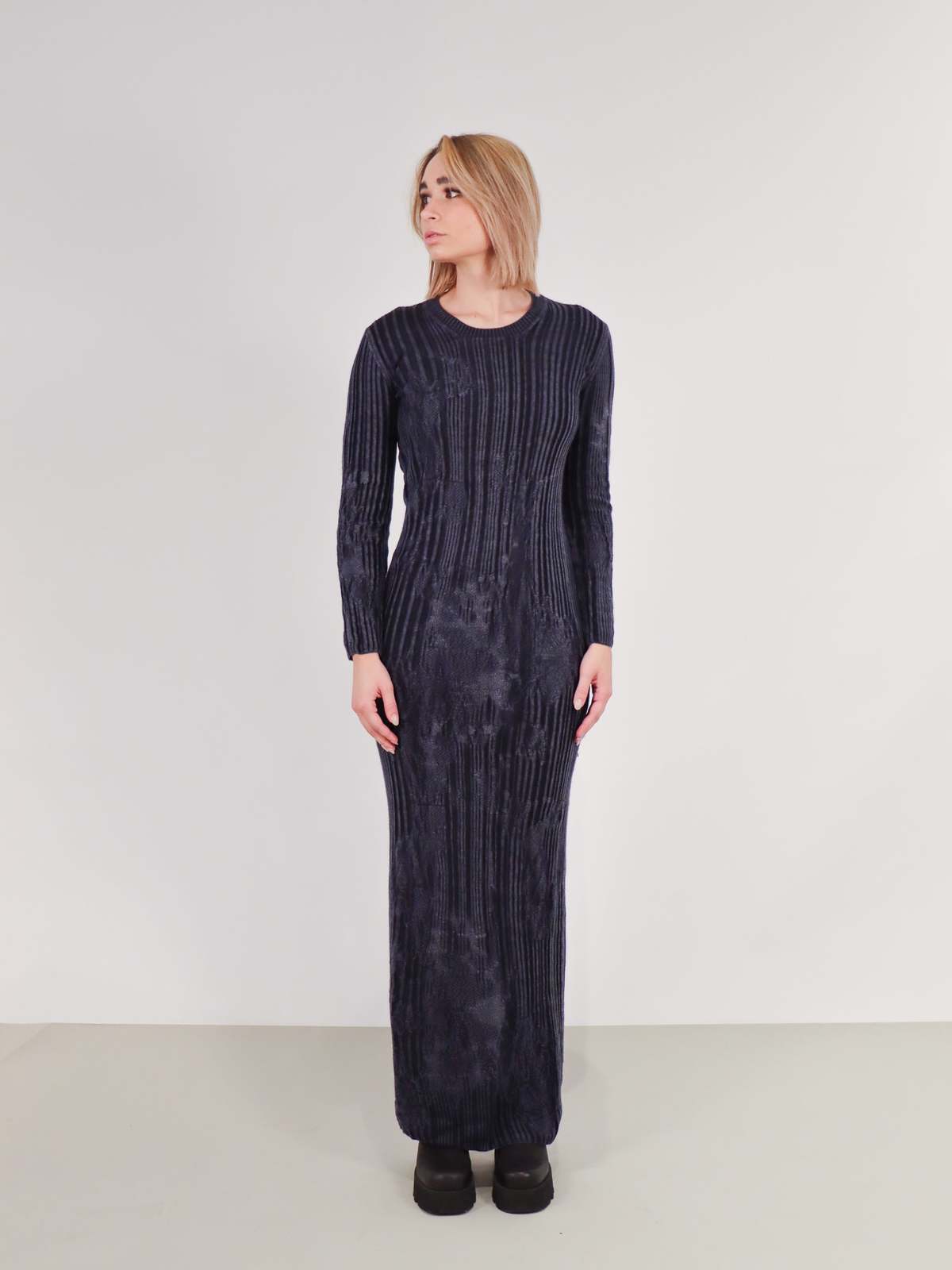 Serien°umerica Slim Fit Dress - Blue - Image 4 of 7