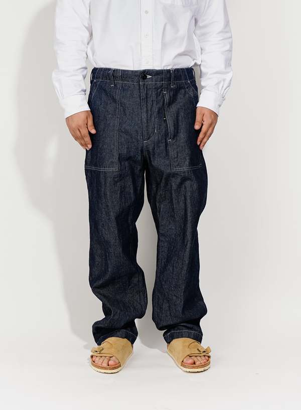Engineered Garments Fatigue Industrial 8oz Denim Pant - Indigo
