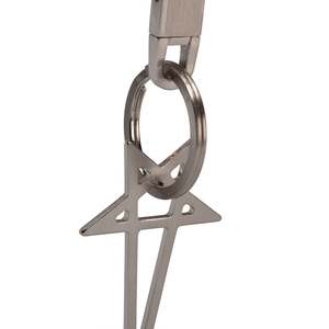 Rick Owens Pentagram Keychain | Garmentory