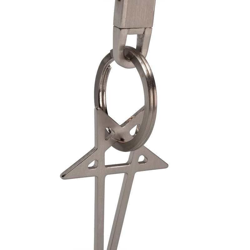 Rick Owens Pentagram Keychain | Garmentory