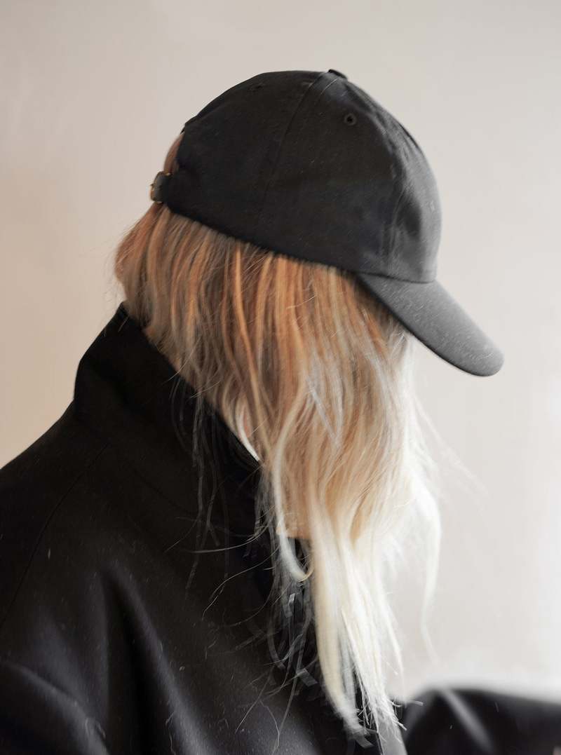 Janessa Leone Baseball Cap Janessa Leone Carlota Baseball Cap Natural SS21051 - Free  main image 3