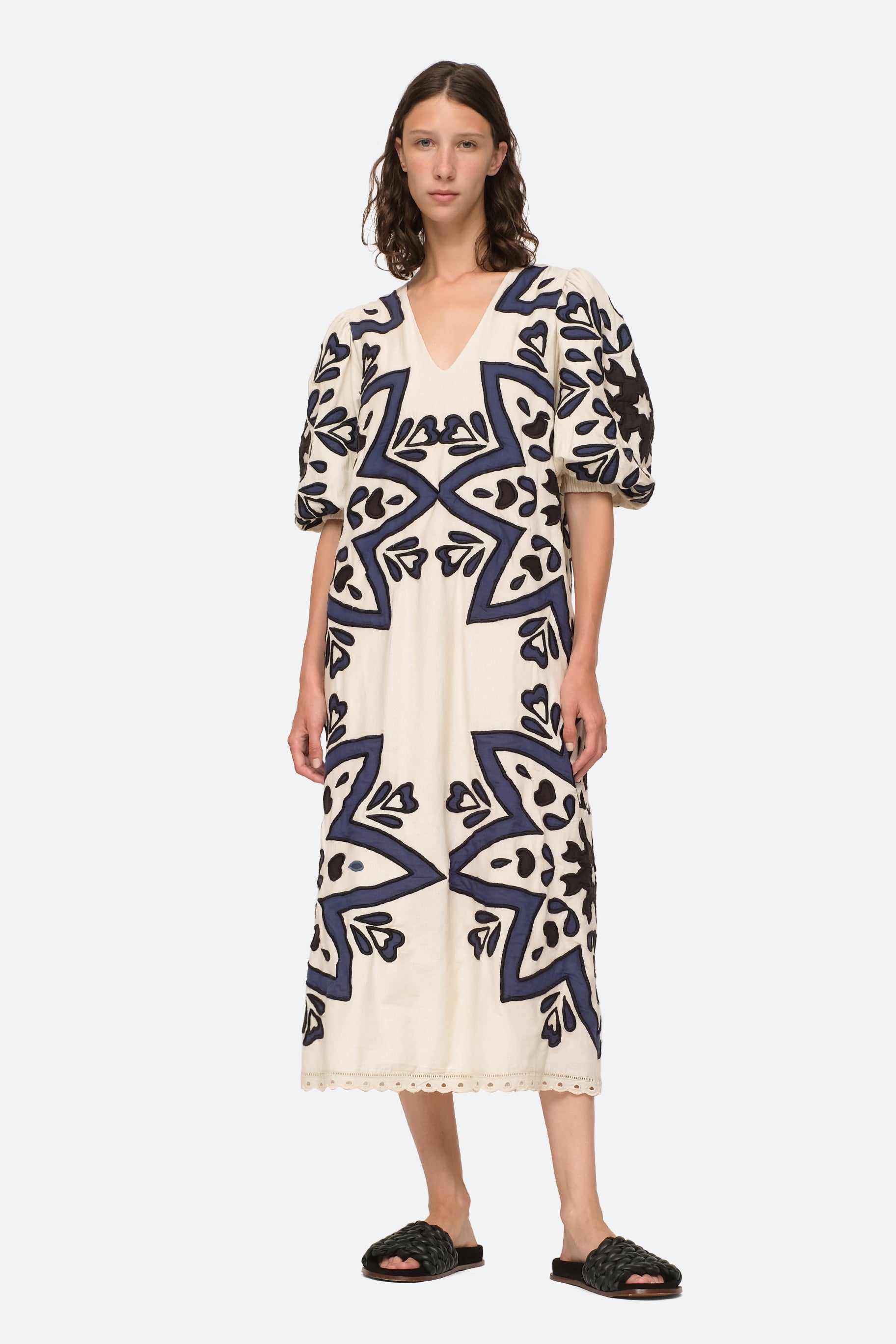 Kaia V-Neck Dress | Garmentory