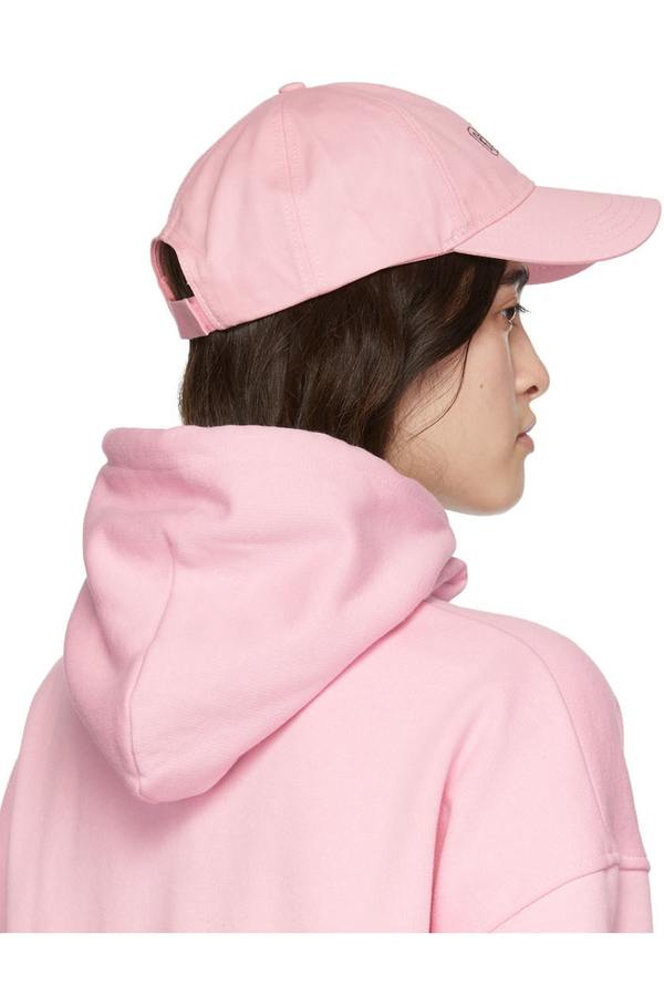 Ganni Software Logo Cap - Sweet Lilac | Garmentory