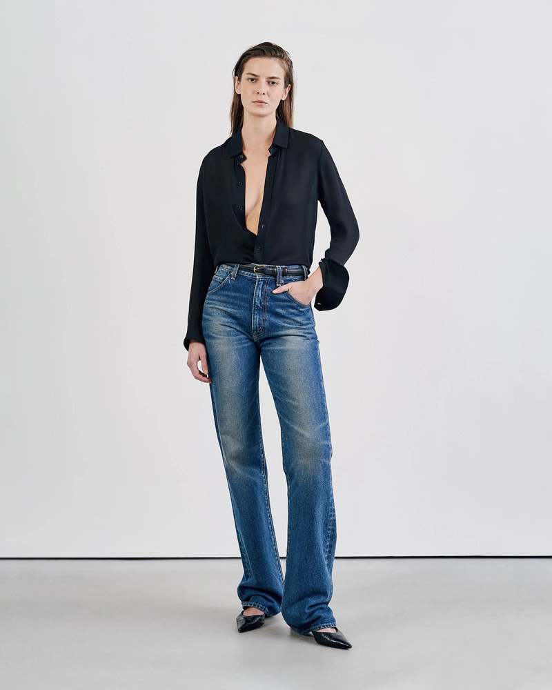 Nili Lotan Joan Jean - blue | Garmentory