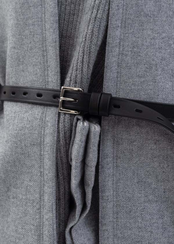 Hed Mayner Elongated Belt - Black | Garmentory