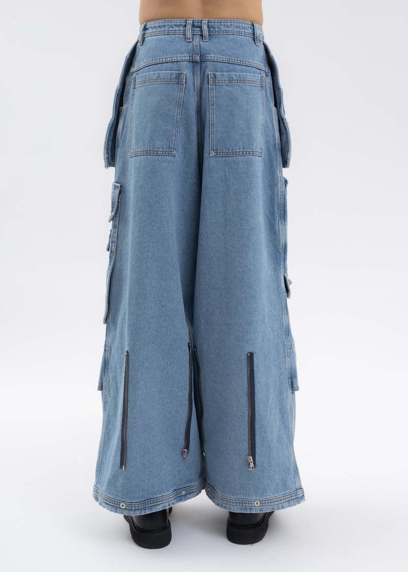 パンツ 22AW HED MAYNER CARGO DENIM Hed Mayner Cargo Denim - Blue | Garmentory