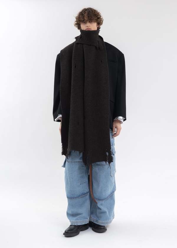 バレンシアガ Scarf Turtleneck Jersey 768074 バレンシアガ Scarf Turtleneck Jersey 768074 【公式通販】