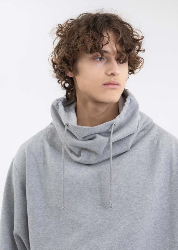 Hed Mayner Wide Collar Sweatshirt - Grey | Garmentory