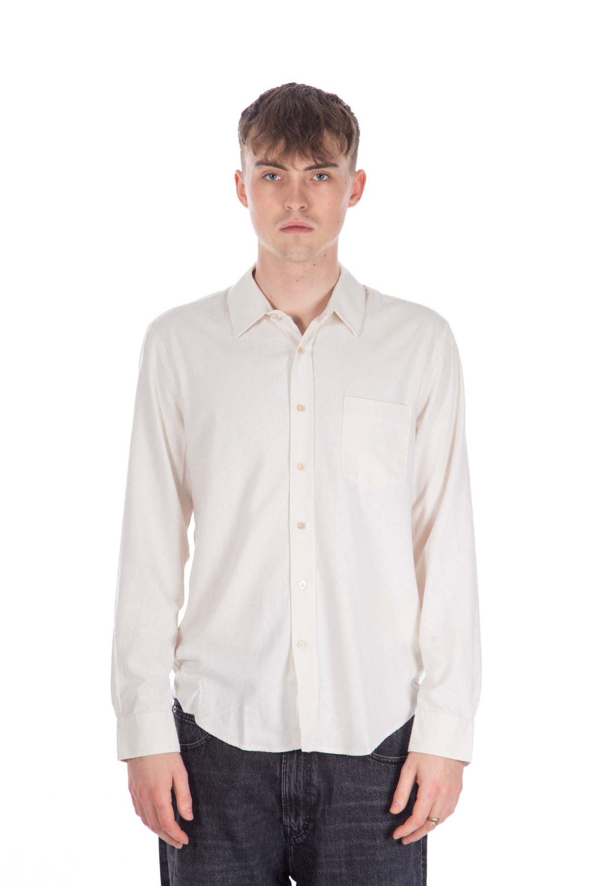 Our Legacy Silk Classic Shirt - White | Garmentory