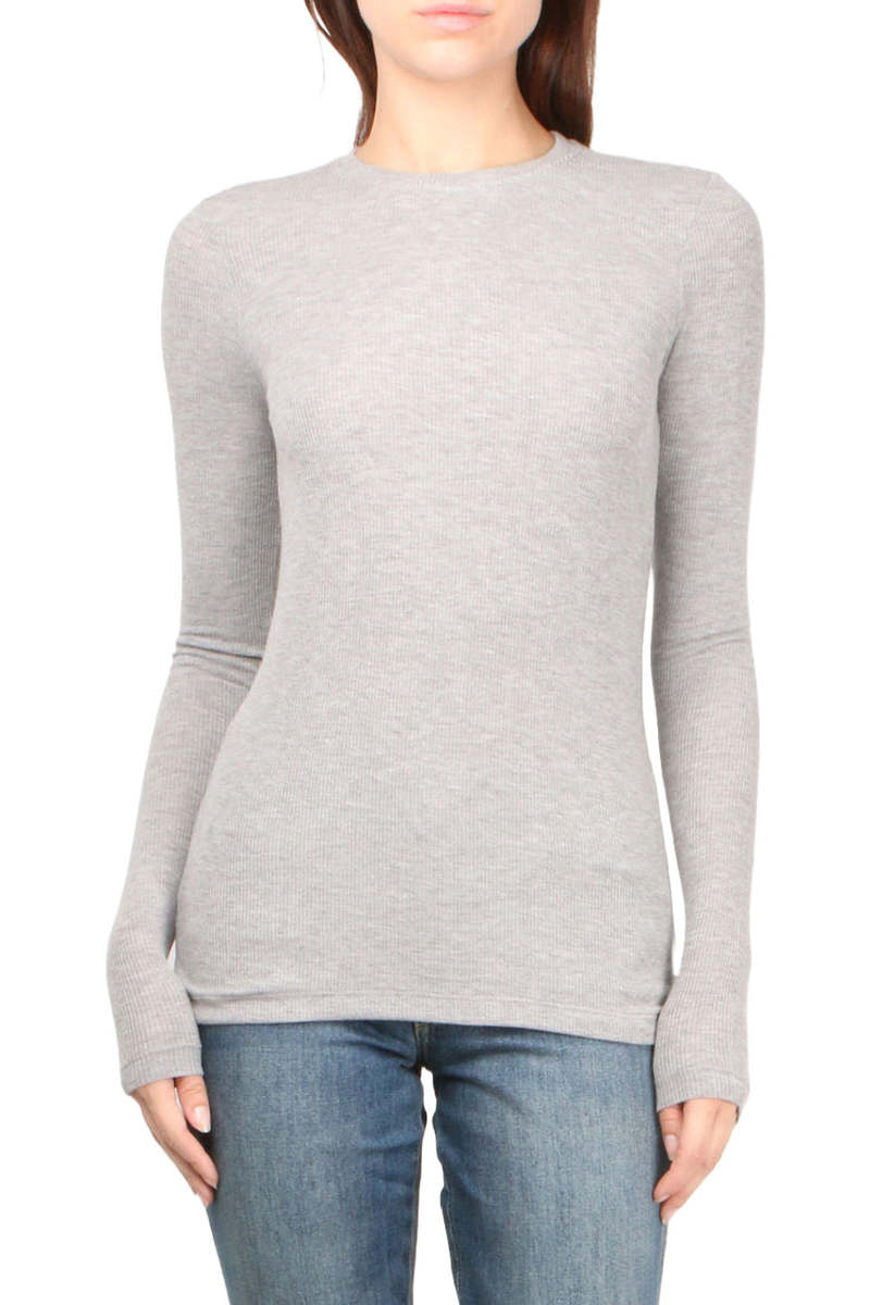 GOLDIE Ribbed Long Sleeve Tee