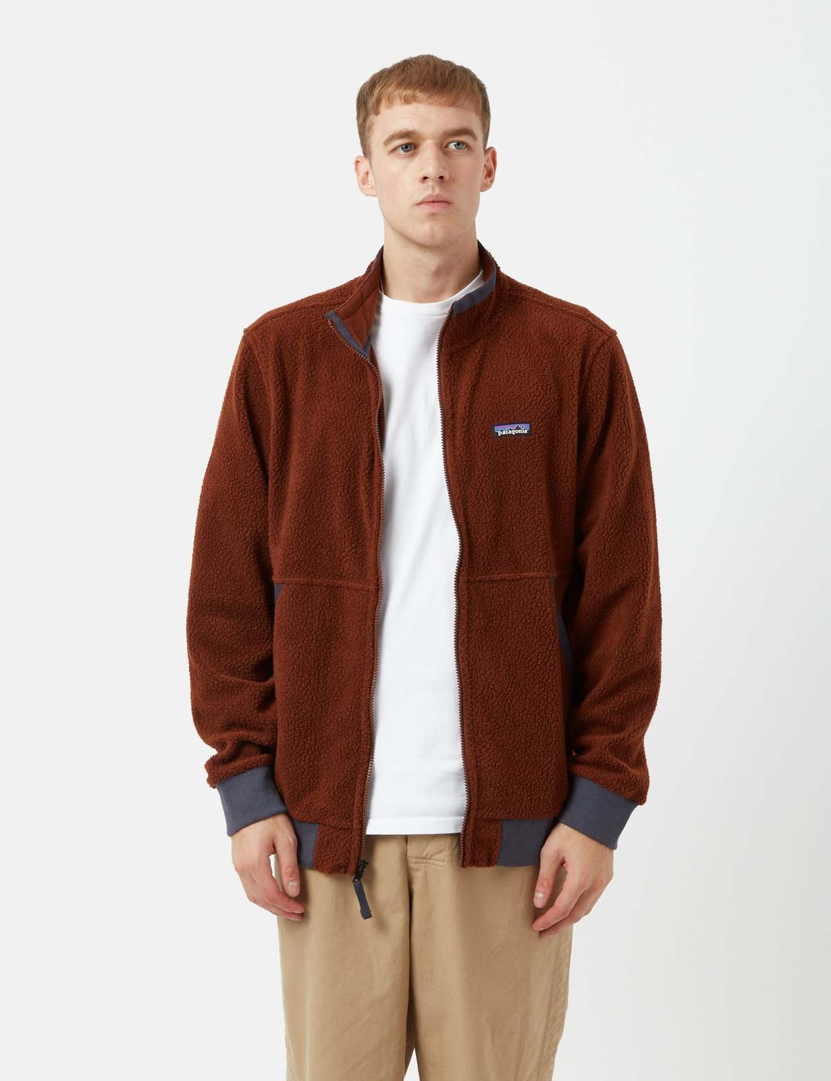 Patagonia Shearling Jacket - Fox Red | Garmentory