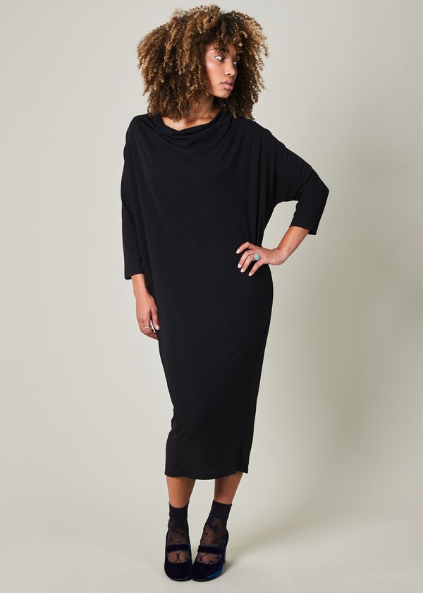 Ayrtight Matte Jersey Cowl Dress | Garmentory Ayrtight Matte Jersey Cowl Dress | Garmentory