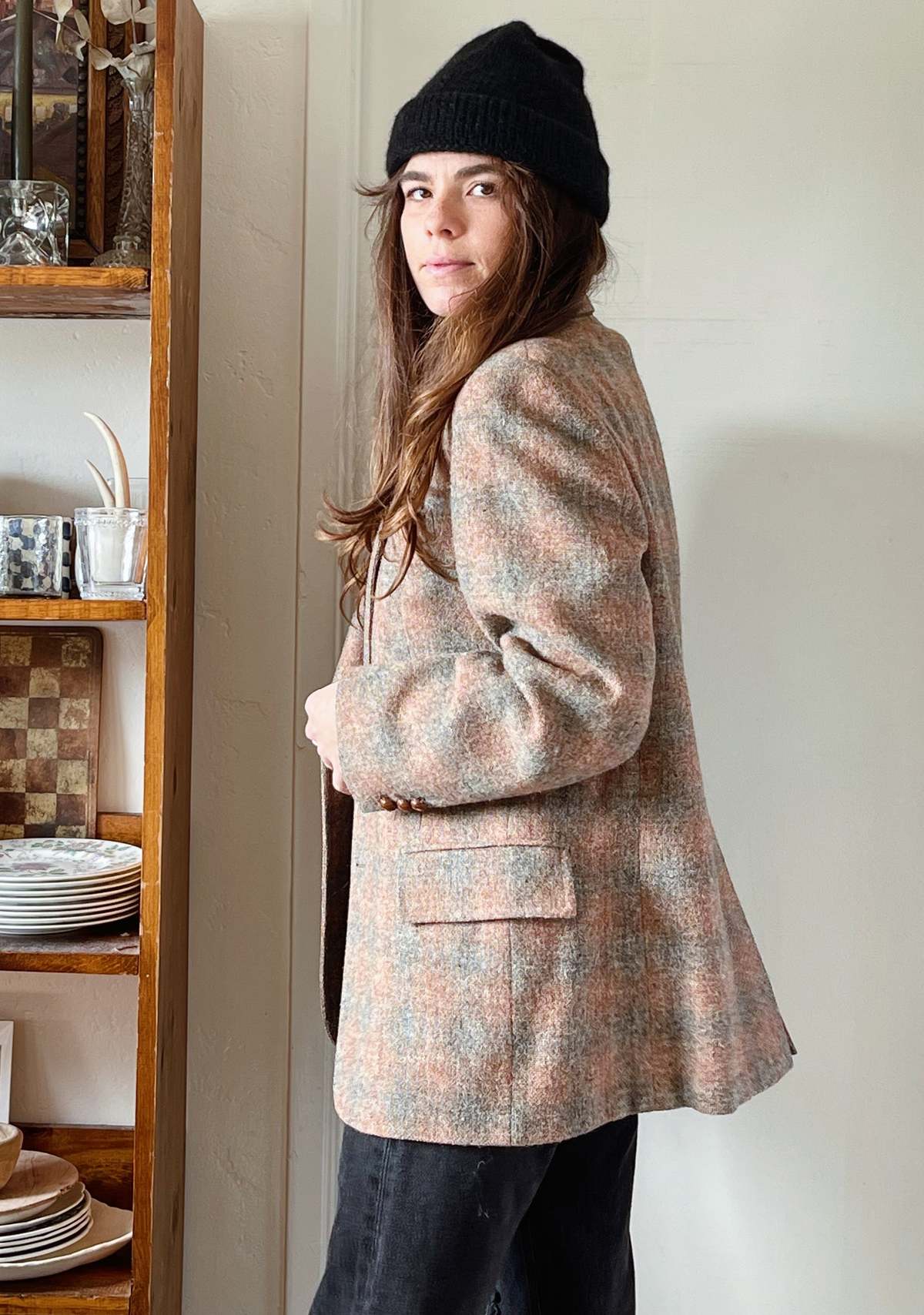 Francoise Blazer - Plaid Wool main image 0