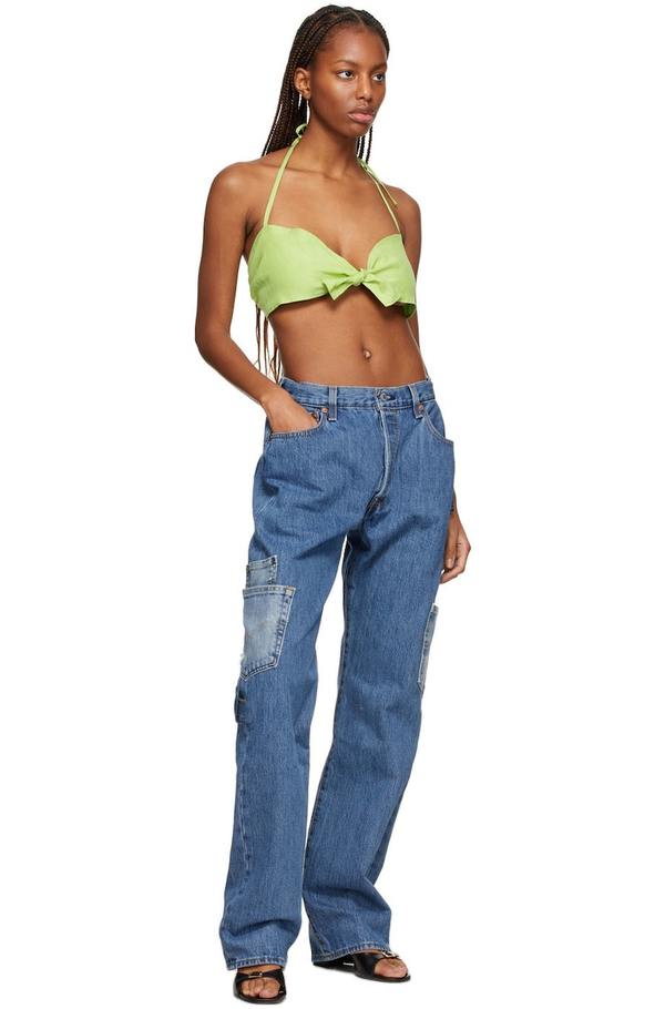 MARYAM NASSIR ZADEH THISTLE JEANS 定価12万円 Maryam Nassir Zadeh Thistle Jeans - Denim | Garmentory