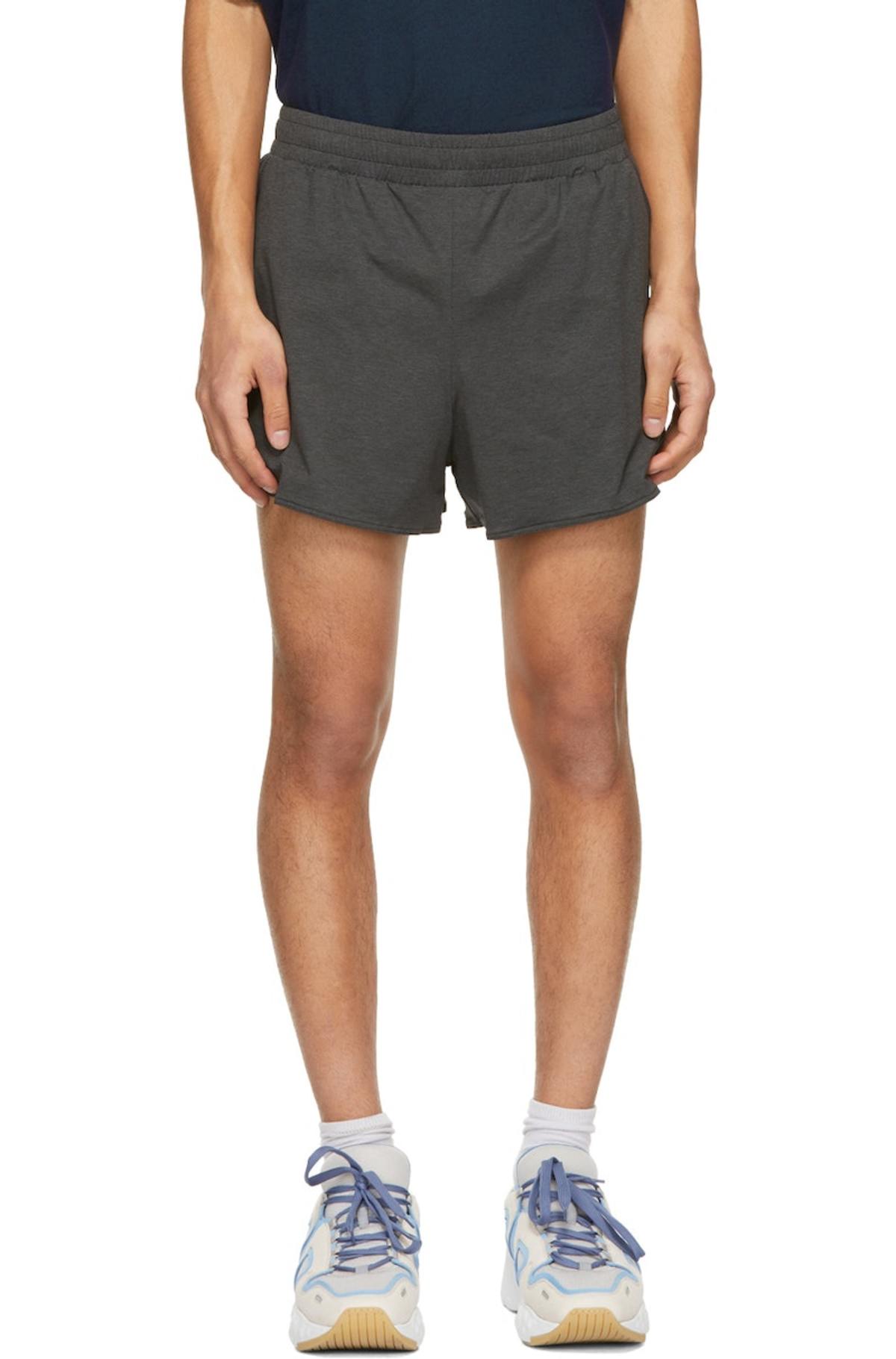 Acne Studios Jersey Running Shorts Black Garmentory