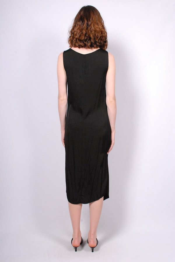 Raquel Allegra Gathered Maxi Dress - Black Raquel Allegra Gathered Maxi Dress - Black