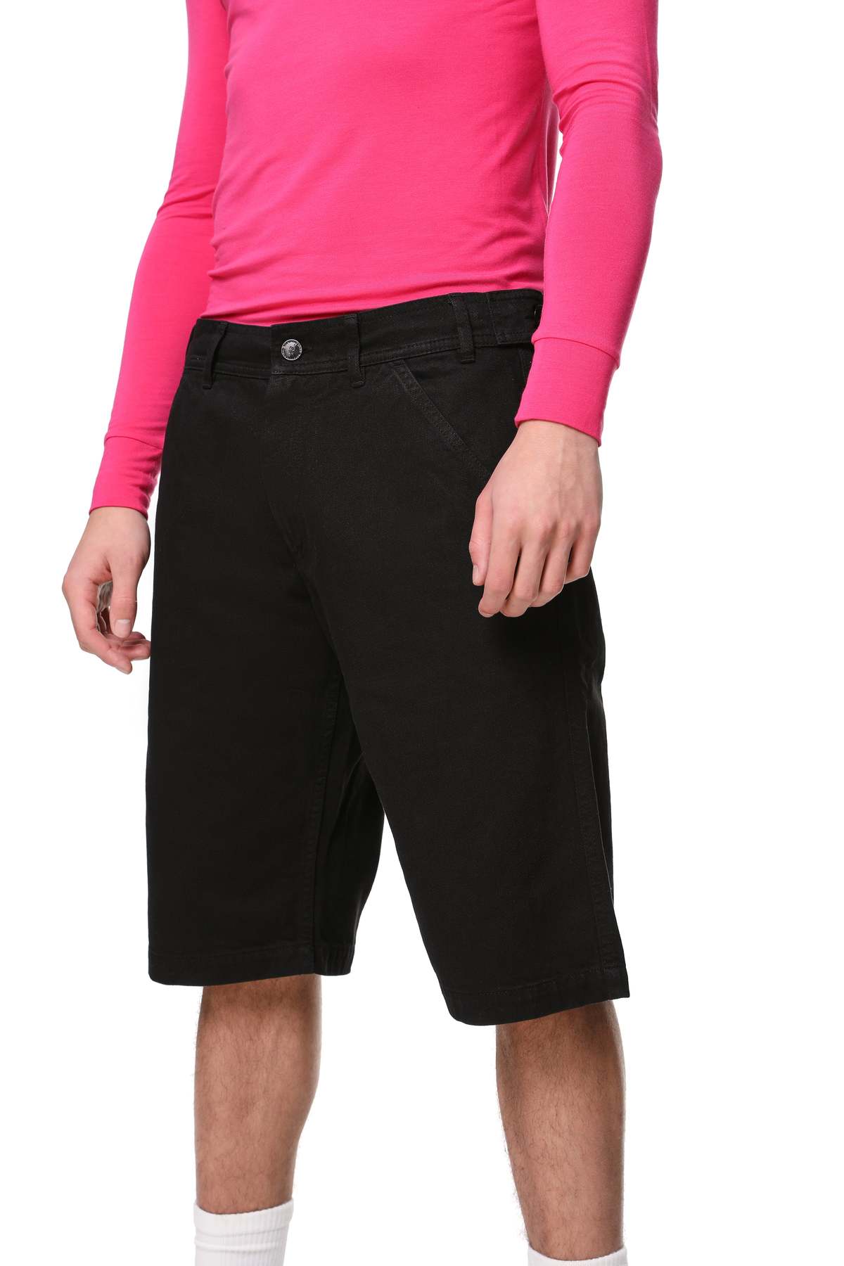 RAF SIMONS Denim Skate Shorts | Garmentory