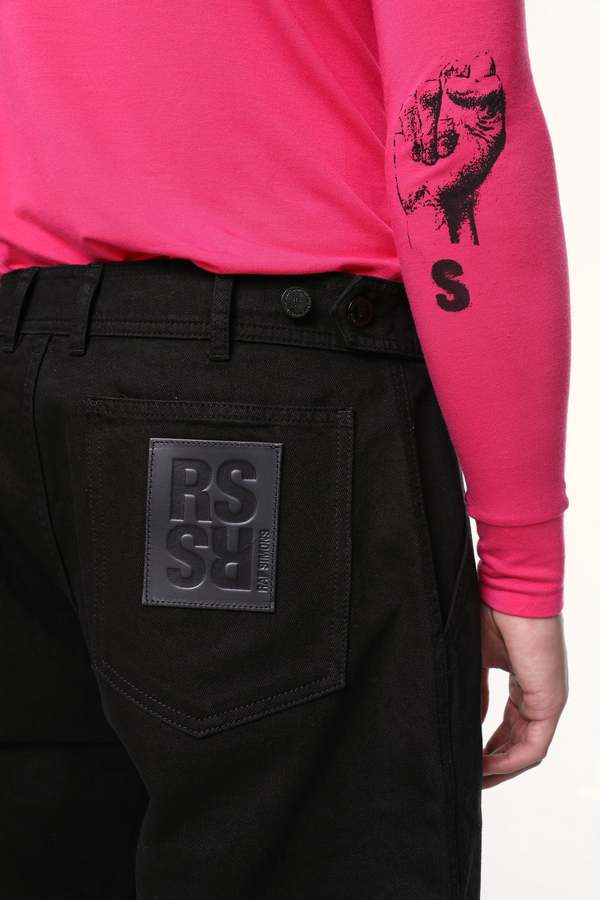 RAF SIMONS Denim Skate Shorts | Garmentory