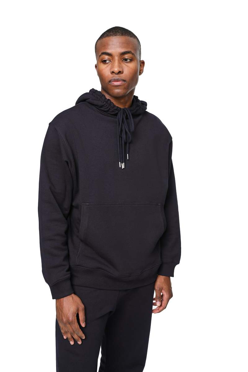Dries Van Noten Cotton Hoodie - Navy | Garmentory
