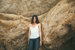 Ozma Camisole in Silk Noil - Thumbnail 1