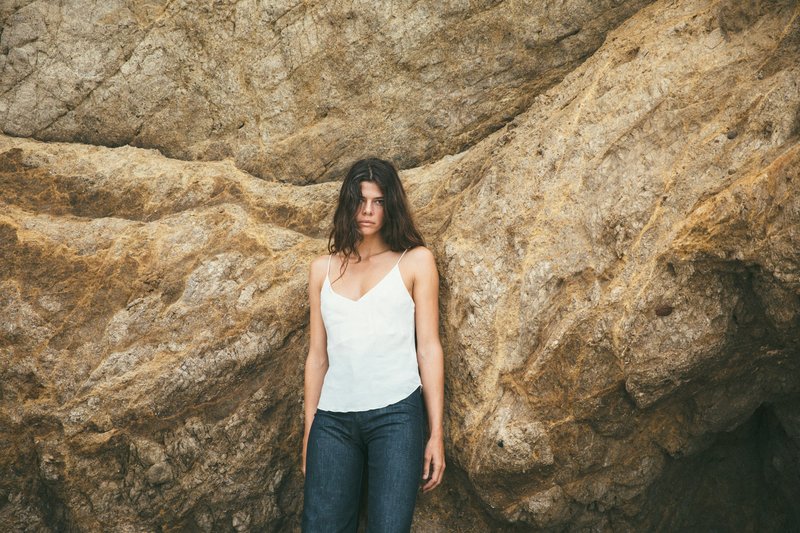 Ozma Camisole in Silk Noil Ozma Camisole in Silk Noil