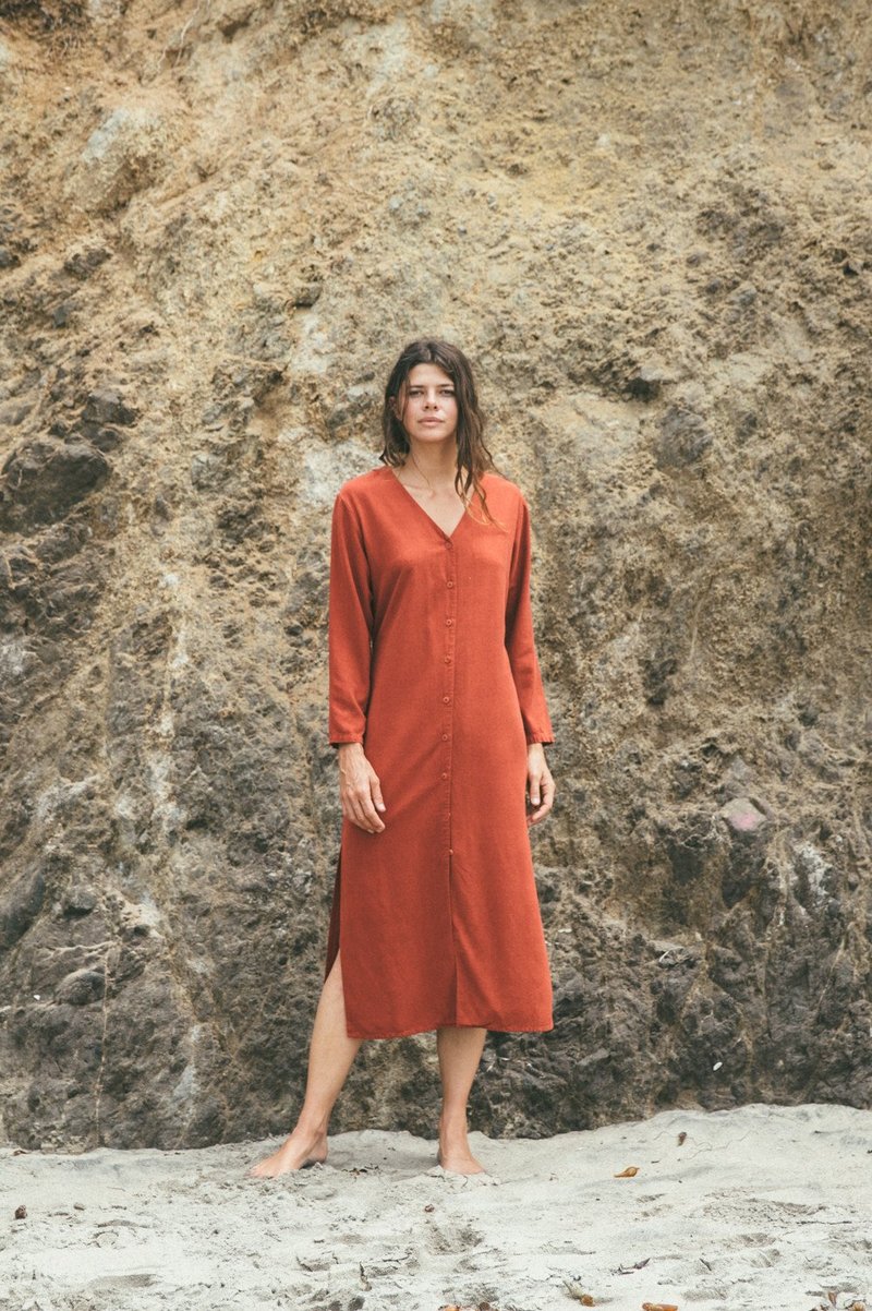 Ozma Mal Pais Duster in Silk Noil