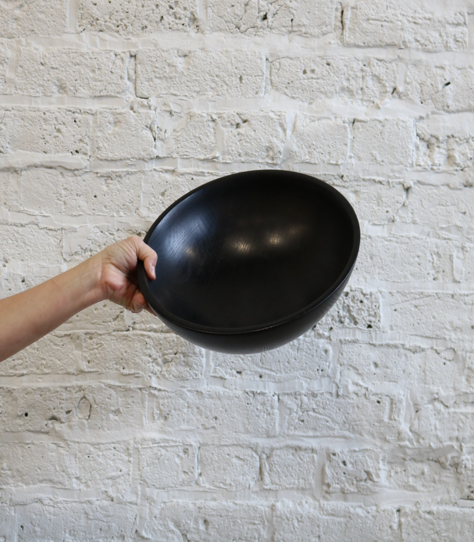 The Wooden Palate Perfetto Bowl Ebonized Oak Garmentory