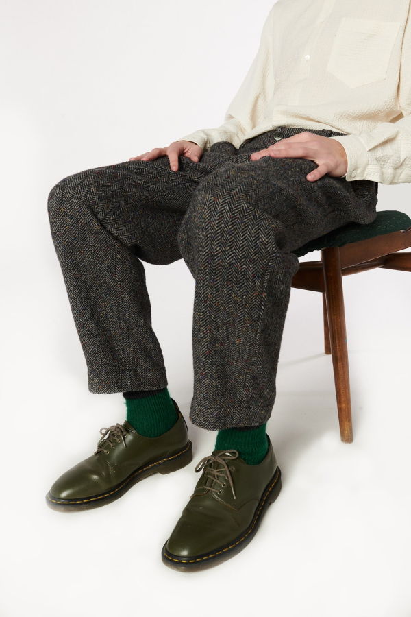 Delikatessen Genuine Trousers - Grey/Black