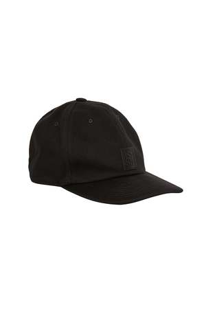 RAF SIMONS Cap with Small Leather Patch | Garmentory