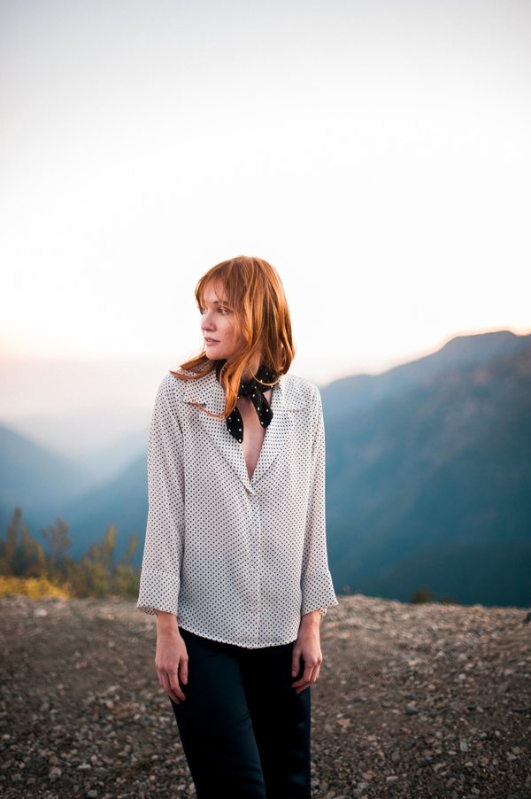 Between Ten Hillary Blouse - Polka Dot Between Ten Hillary Blouse - Polka Dot