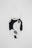 Sophie Lourdes Knight X GIU GIU Untitled Thumbs Swimsuit - Black/White - Thumbnail 1