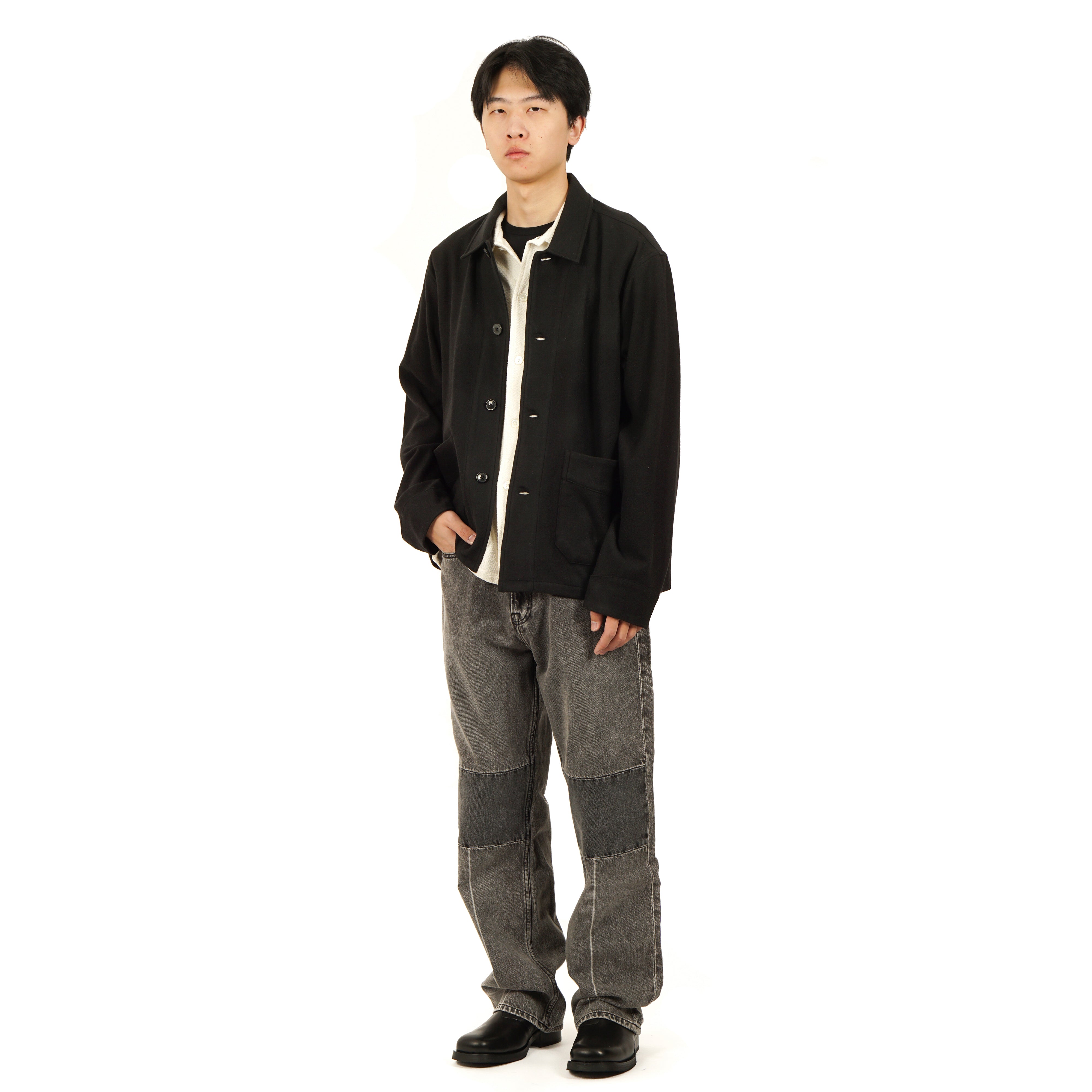 Our Legacy Wool Archive Box Jacket - Black | Garmentory