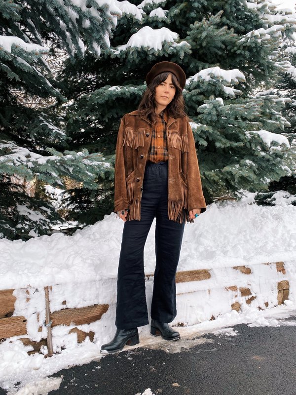 【GRANCY】Distressed Suede Rider＇s Jacket Vintage Steady Rider 1960 1970 Suede Fringe Jacket | Garmentory